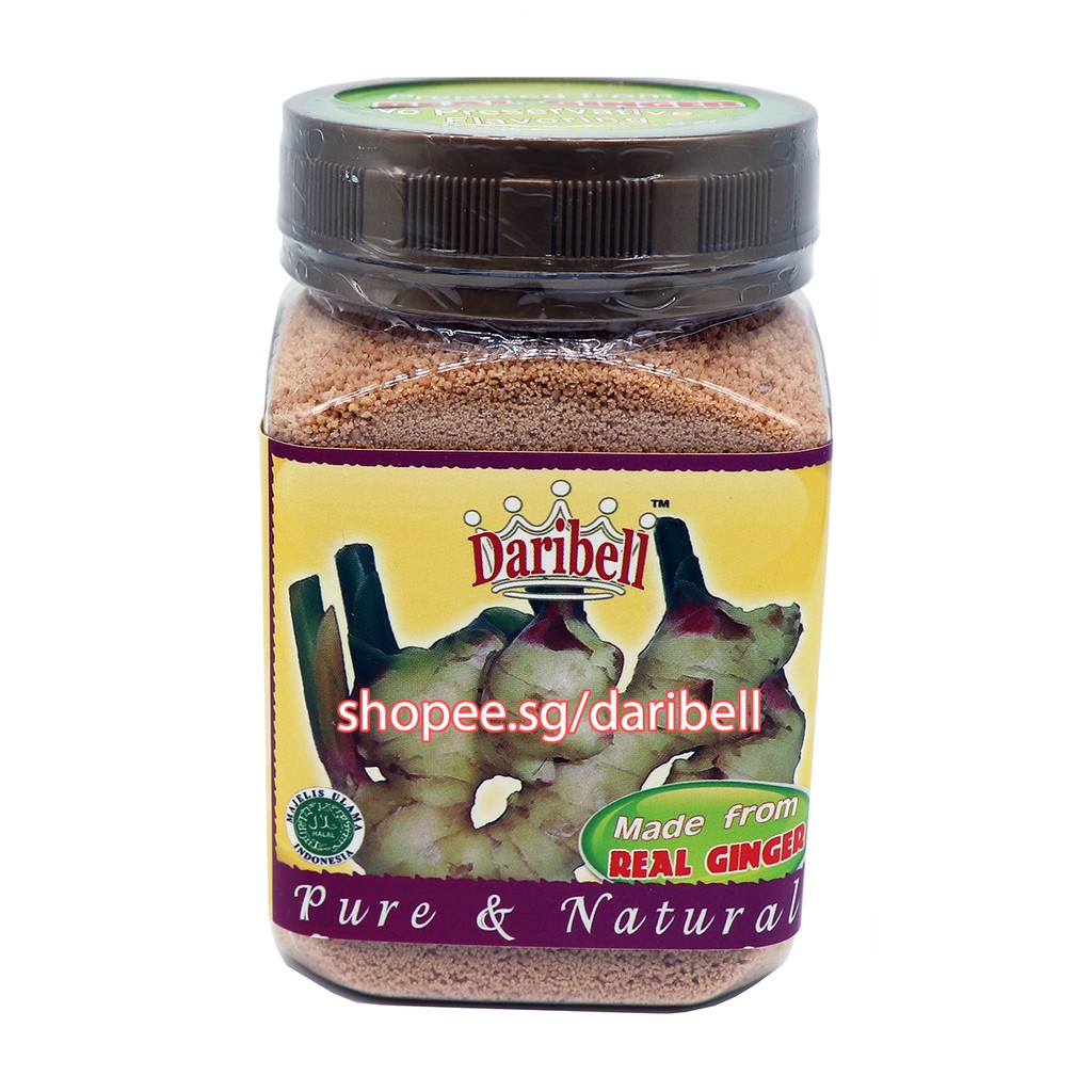 250g Daribell Ginger Drink Bottle HALAL Certified Shopee Singapore