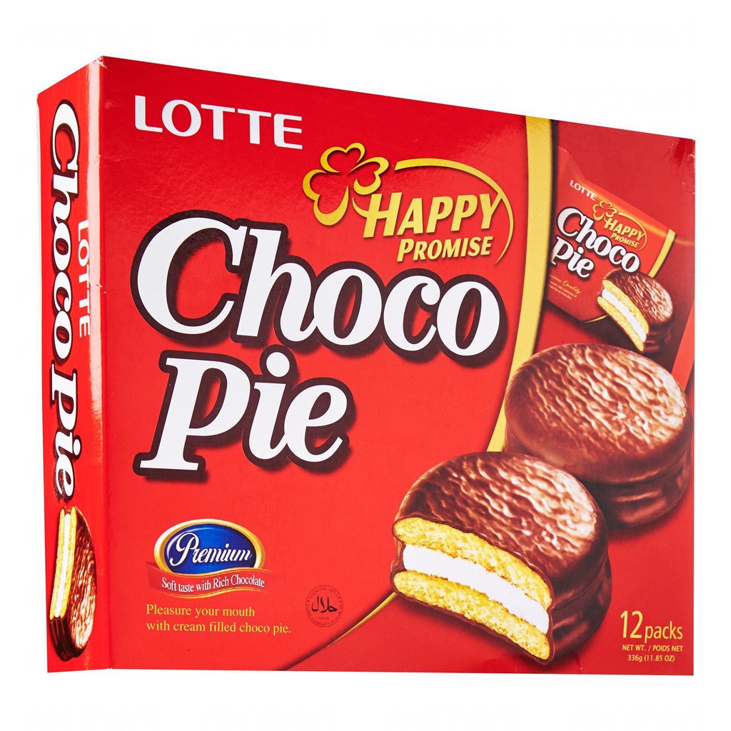 (Bundle of 2) Lotte Choco Pie 12 Packs 336gram (09026) Shopee Singapore