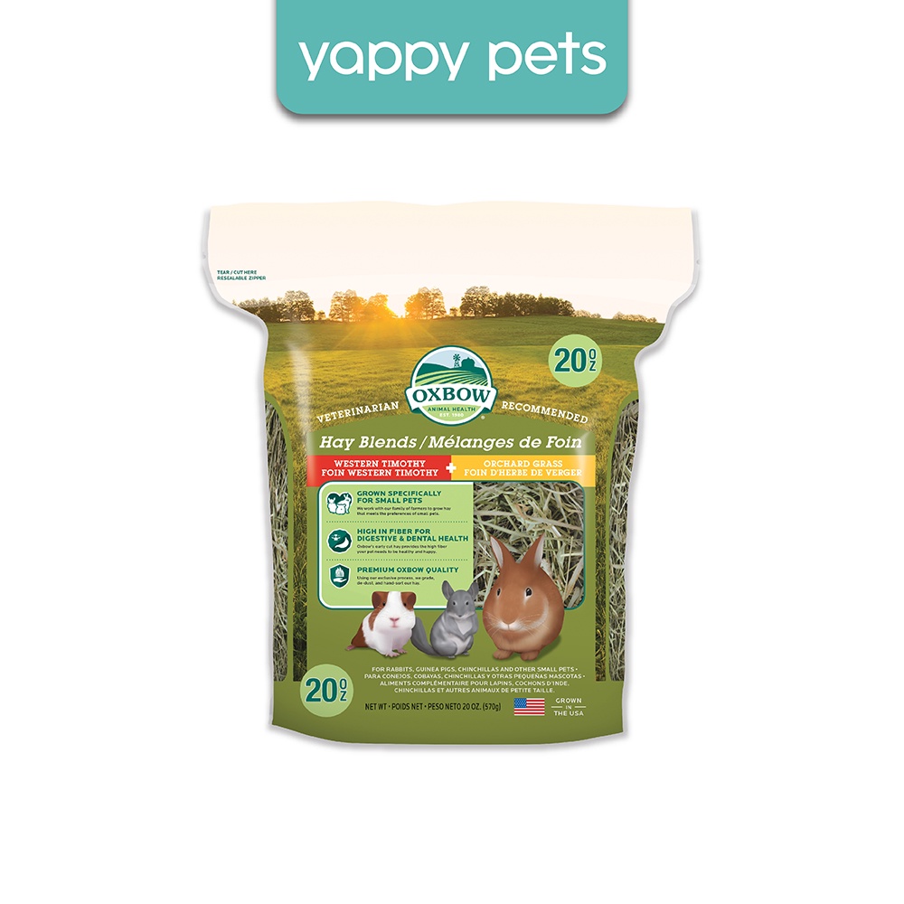 Oxbow Farm Fresh Hay Blends Small Animal Treats 20oz Rabbit