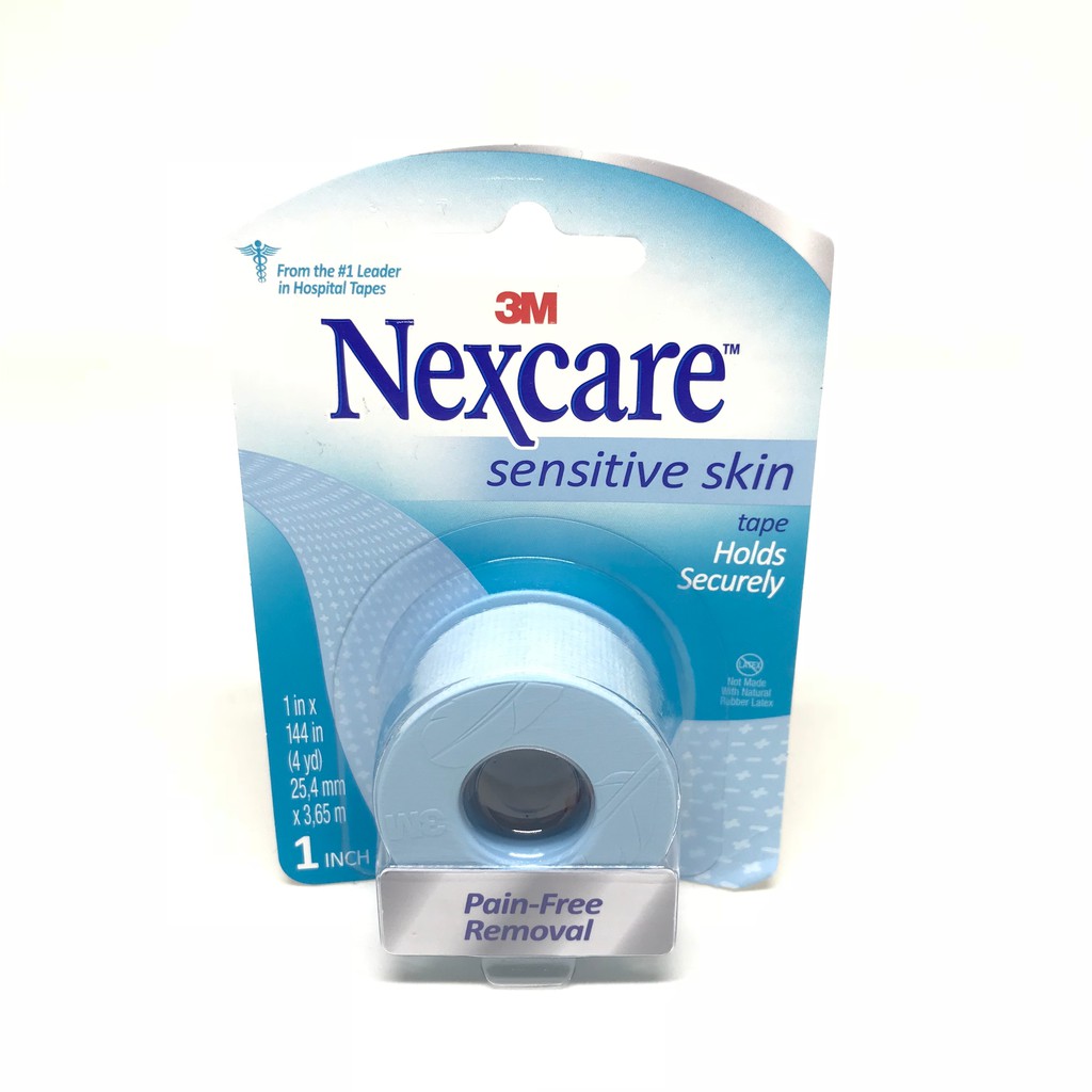 3M Nexcare Sensitive Skin Tape 1 INCH x 3.65m Shopee Singapore