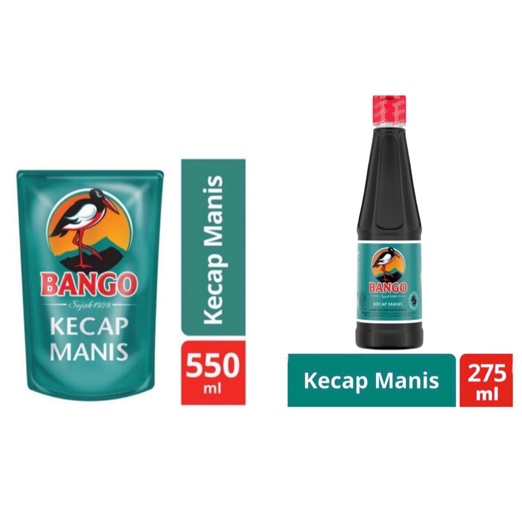 Kecap Manis Bango Refill 550ml / Bottle 275ml Shopee Singapore