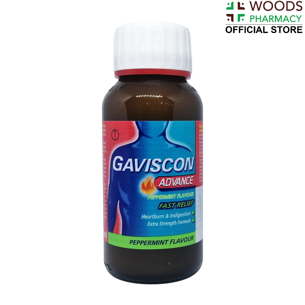 Gaviscon Advance Extra Strength FormulaRelieves indigestion gastric