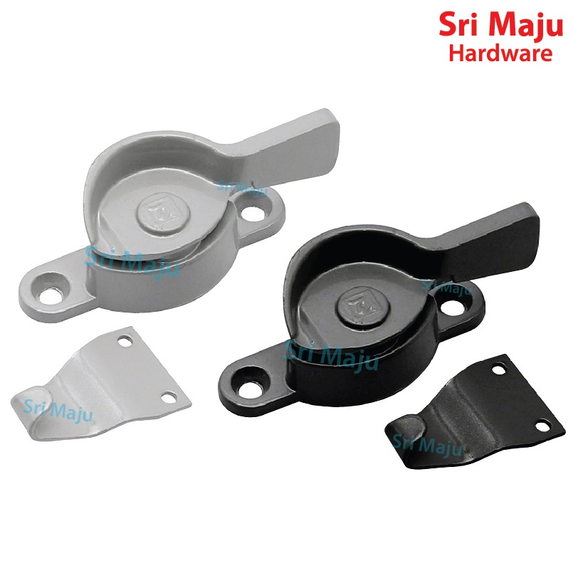Malaysia] maju 350 window crescent lock sliding glass window