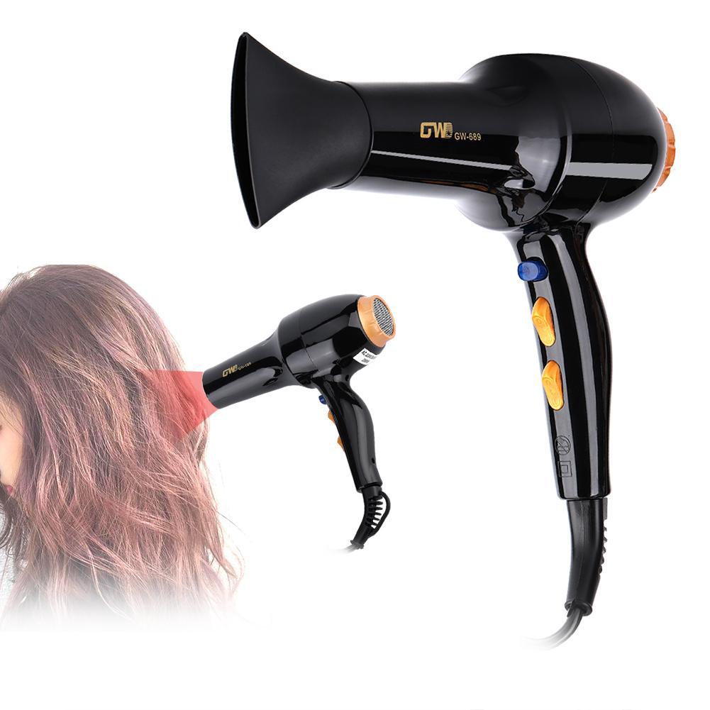 3000W Electric Hair Dryer Low Noise Powerful Fast Styling