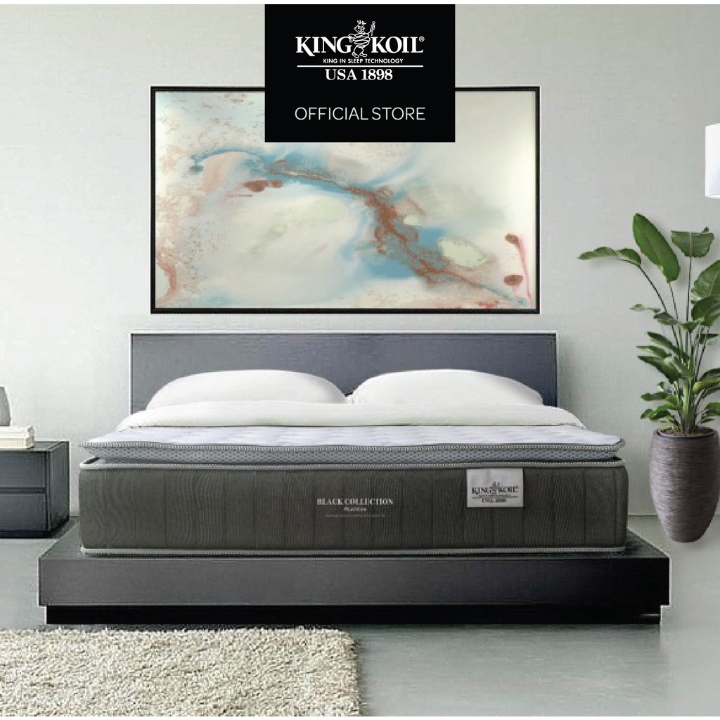 KING KOIL BLACK COLLECTION PLUSHTEX Shopee Singapore