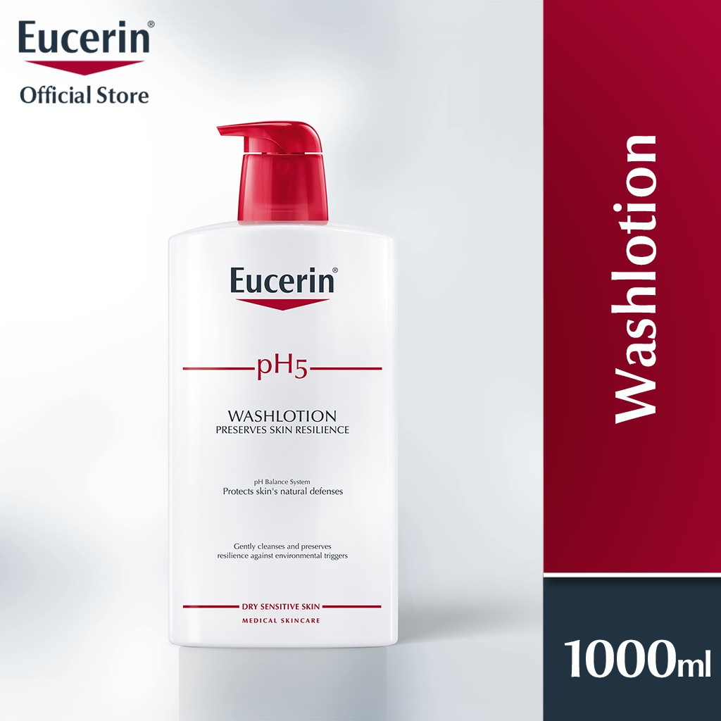 Eucerin Body Wash Unisex ph5 Wash Lotion 1000ml Shopee Singapore