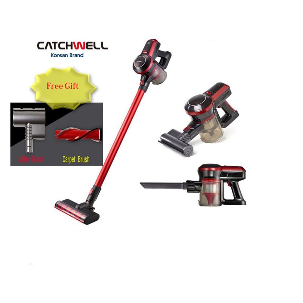 Cordless Vacuum Cleaner Korean Brand Catchwell CV7 Shopee Singapore