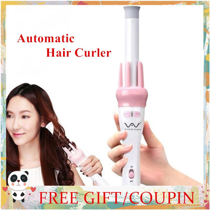 Vivid & Vogue Automatic Hair Curler Shopee Singapore