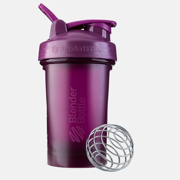 Blender Bottle Classic With Loop Plum 20 oz Version 1 (Flat Base