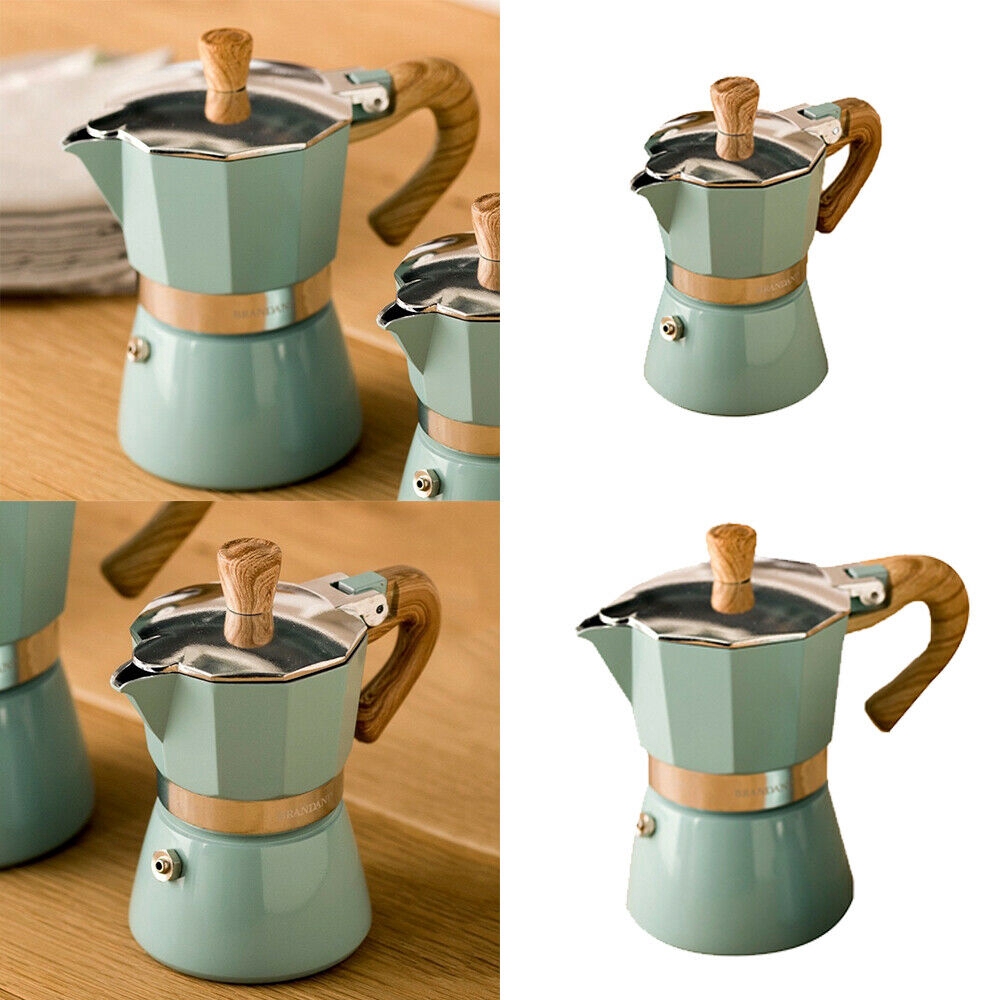 【Hot Selling】 Aluminum Italian Moka Espresso Coffee Maker Percolator