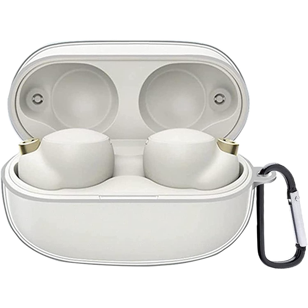 Compatible with Sony WF1000XM4 Case, Lamshaw Protective Soft TPU Case