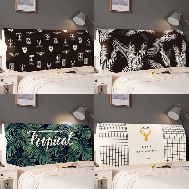 Simple bed head cover cover net red bed sheet same bed head cover soft