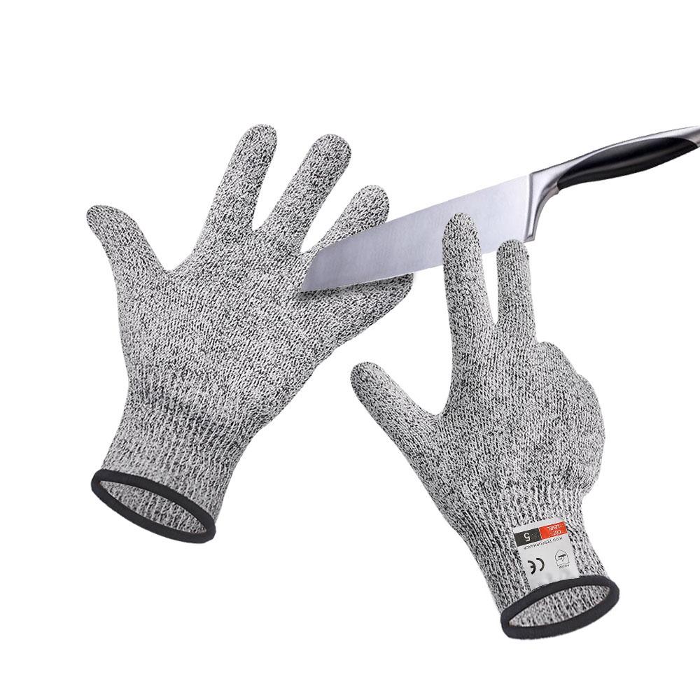 Cut Resistant Gloves AntiCutting Food Grade Level 5 Kitchen Butcher Protection Shopee Singapore