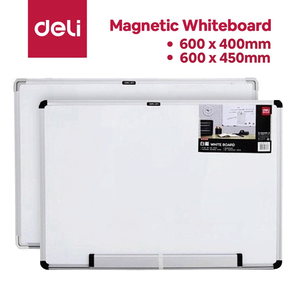 DELI White Board 60x40cm / 60x45cm High Quality Whiteboard