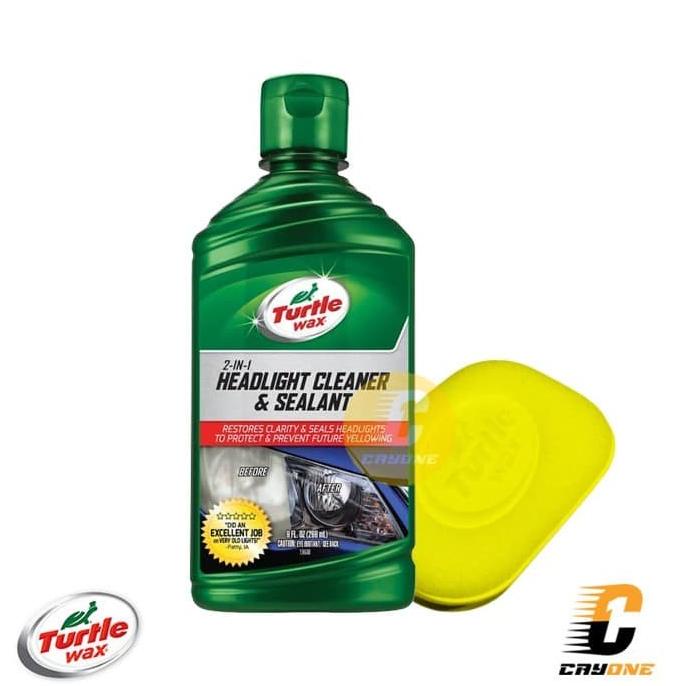Turtle Wax Headlight Cleaner & Sealant 266ml Shopee Singapore