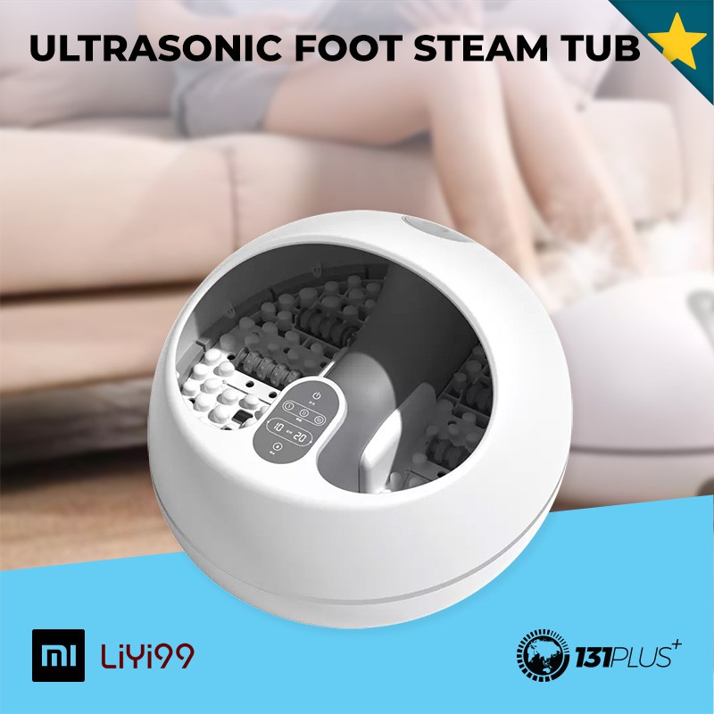 Xiaomi LiYi99 Ultrasonic Foot Steam Tub [Massager, 10s Fast Vapouring