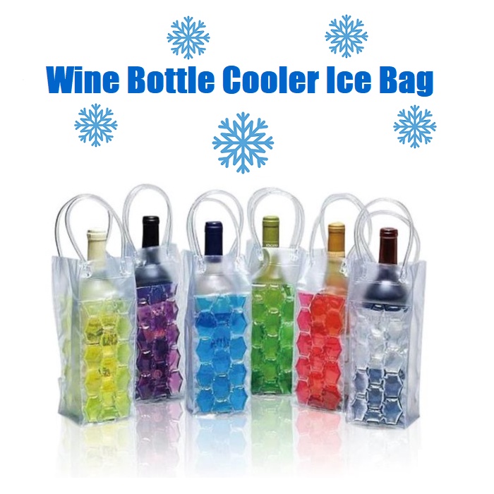 Wine Bottle Freezer Gel Bag Portable Liquor Cold Tool Rapid Chilling