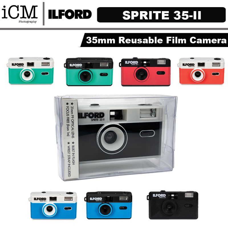 Ilford Sprite 35II Reusable Film Camera Shopee Singapore
