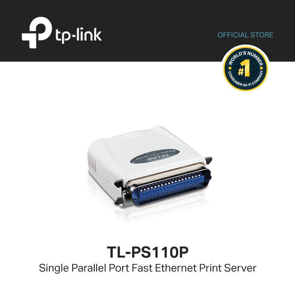 TPLink Single Parallel Port Fast Print Server TLPS110P Shopee Singapore