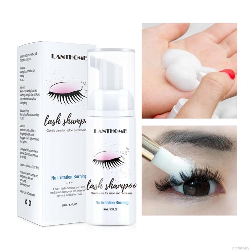 50ml Eyelash Eye Lashes Foam Cleaner Individual Eyelash Extension