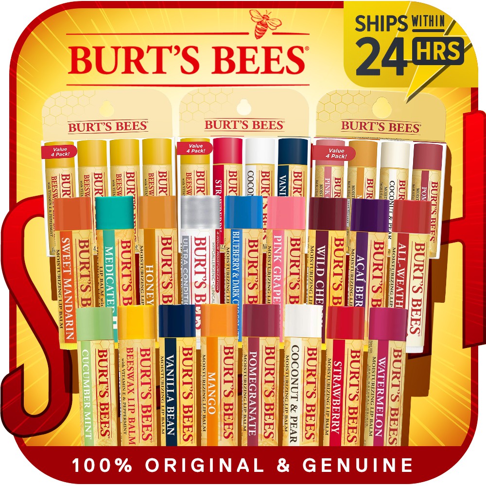 burt's bees lip balm Prices and Deals Dec 2022 Shopee Singapore