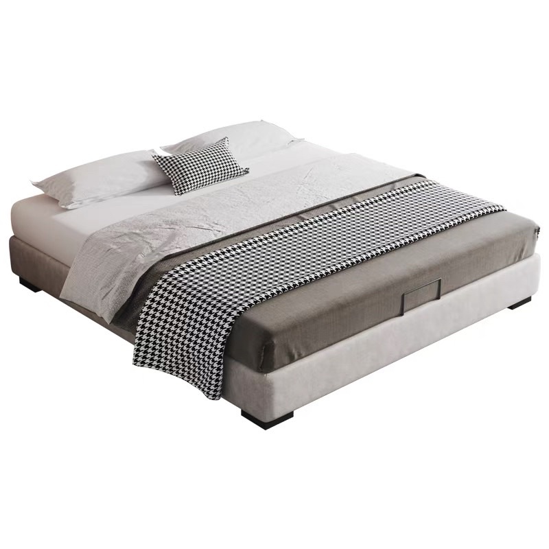 Queen Storage Bed Without Headboard Hanaposy