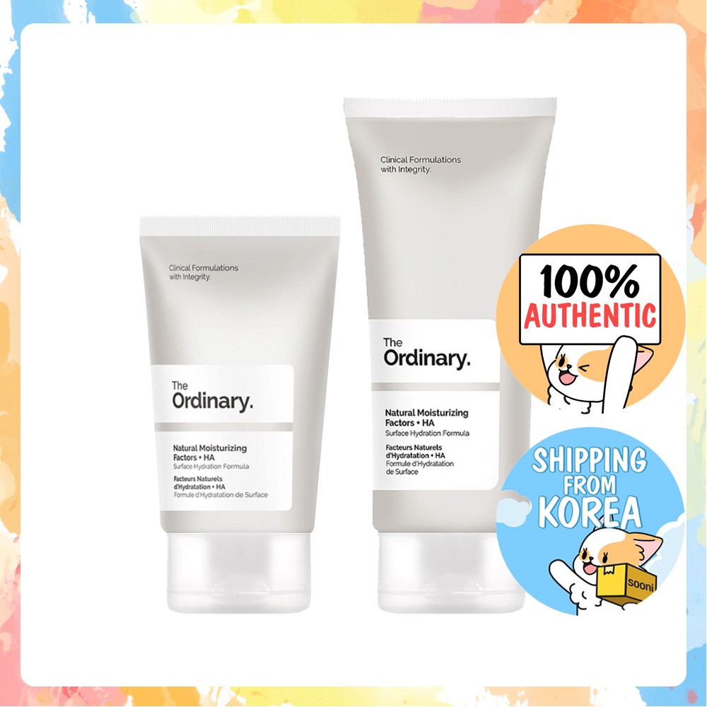 [THE ORDINARY] Natural Moisturizing Factors + HA 30ml / 100ml / Beauty