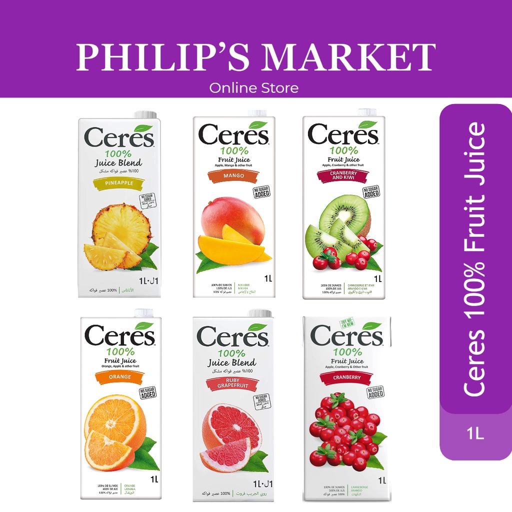 Ceres 100 Fruits 1L Shopee Singapore