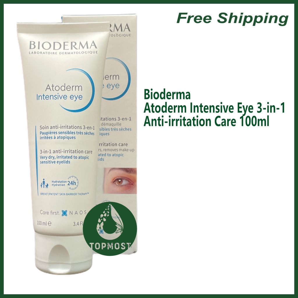Bioderma Atoderm Intensive Eye 3in1 Antiirritation Care 100ml