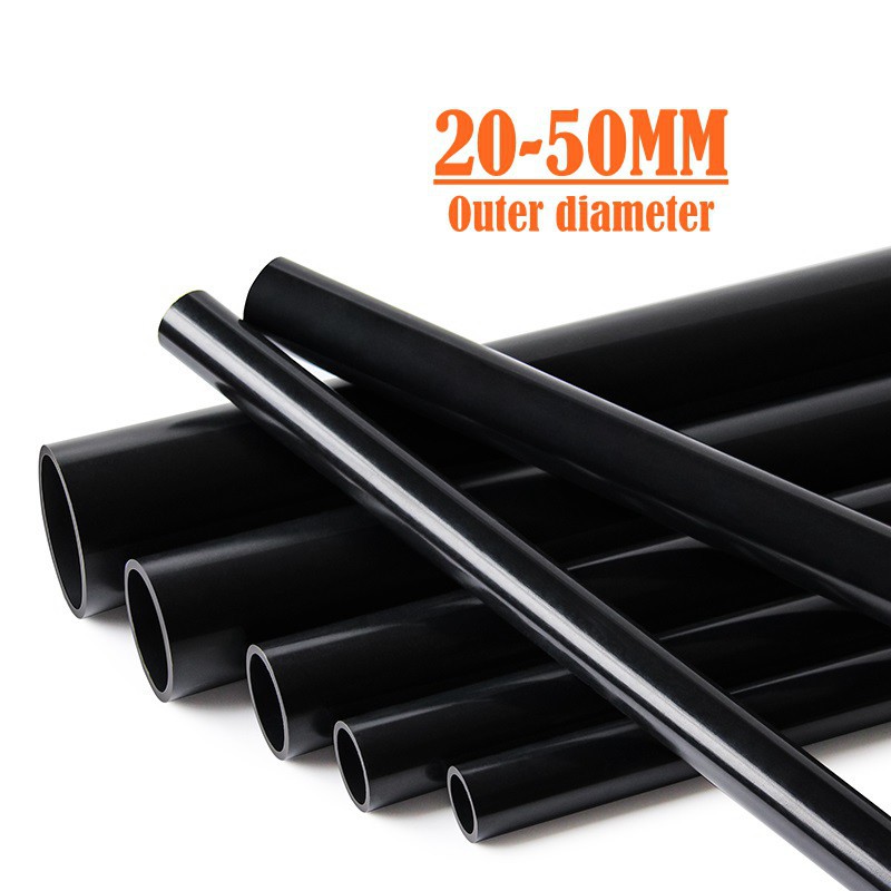50cm Length 2050mm PVC Pipe black color Tube For Fish Tank Aquarium