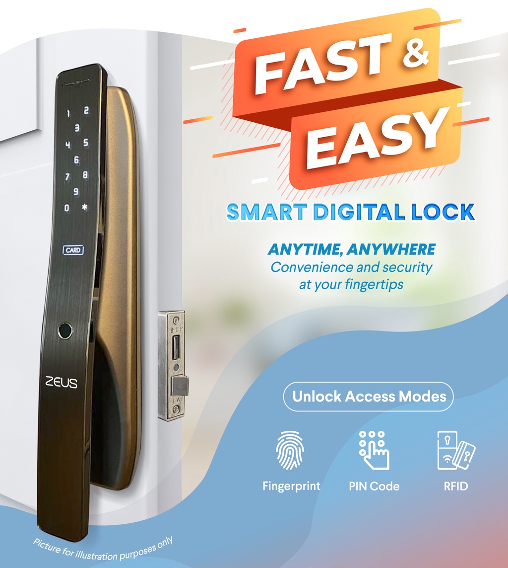 Igloohome Metal Gate Lock [Option With / Without Fingerprint] Shopee Singapore