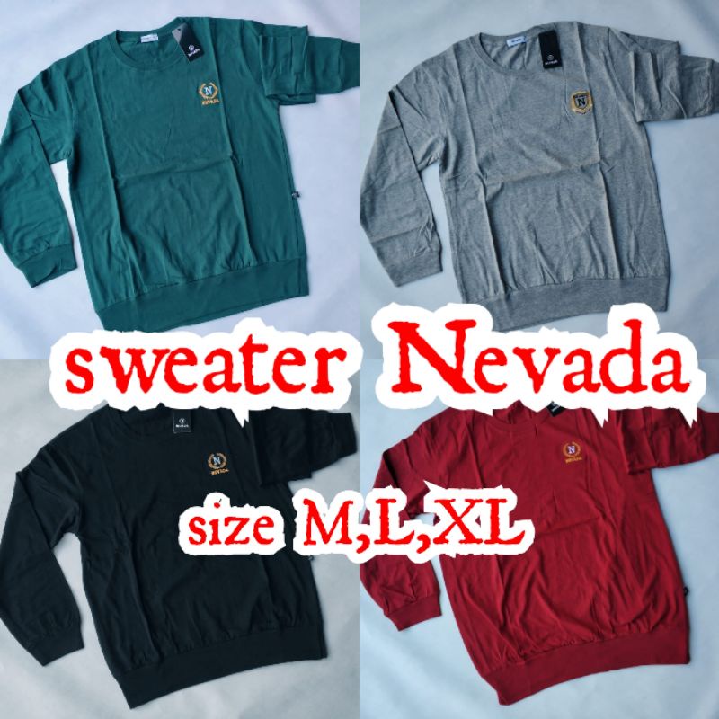 Nevada Embroidery Sweater Shopee Singapore