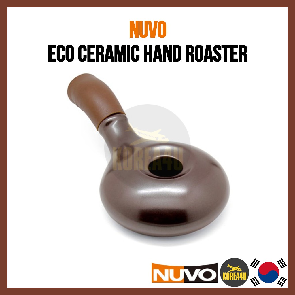 Nuvo ECO Korean Ceramic Coffee Been Hand Roaster New In Box security