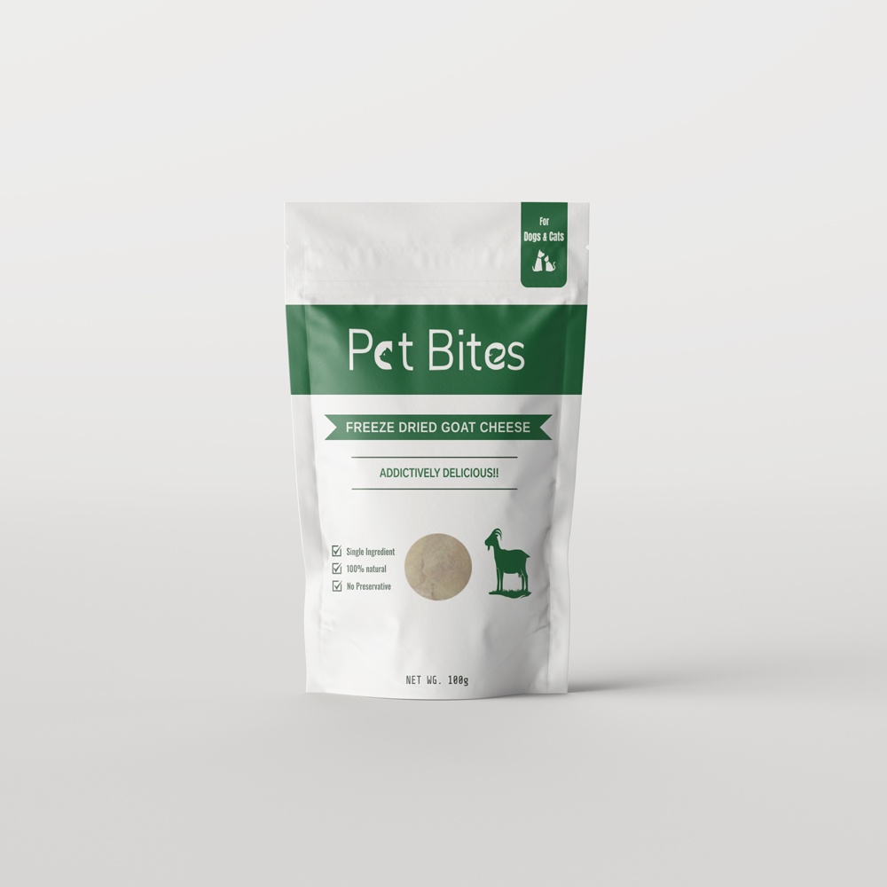 Pet Bites Freeze Dried Goat Cheese Cubes 100g Shopee Singapore