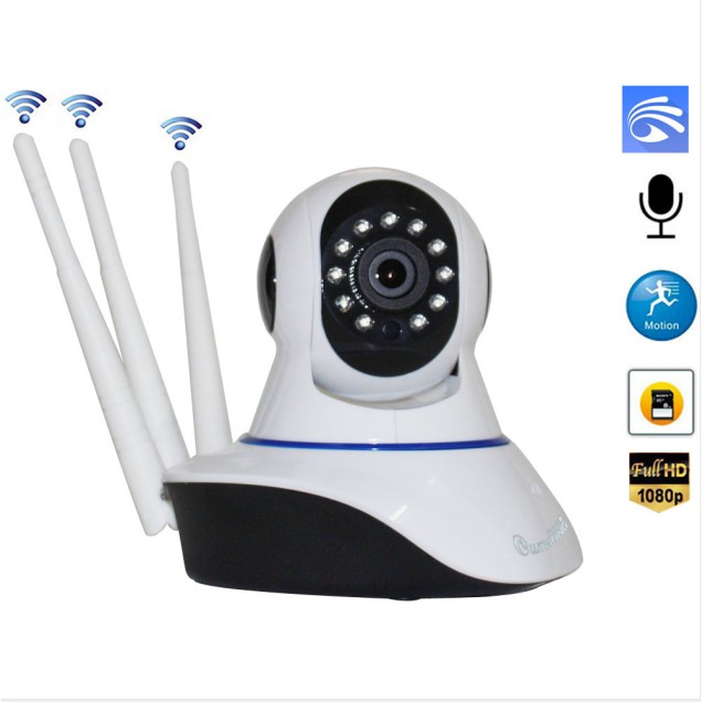 (YOOSEE APP) CCTV three antenna IP camera 1080P Wifi night vision two