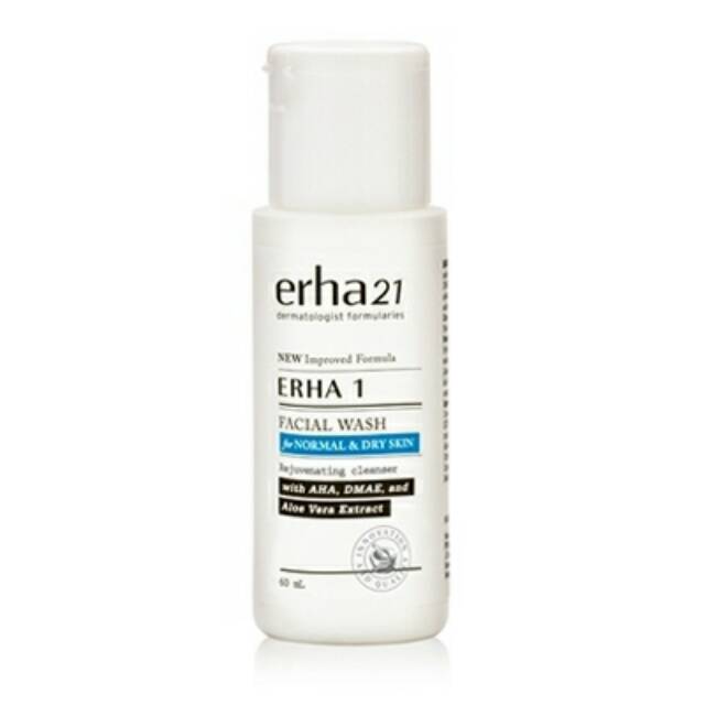 ERHA21 Facial Wash for Normal & Dry Skin (60ml) Shopee Singapore