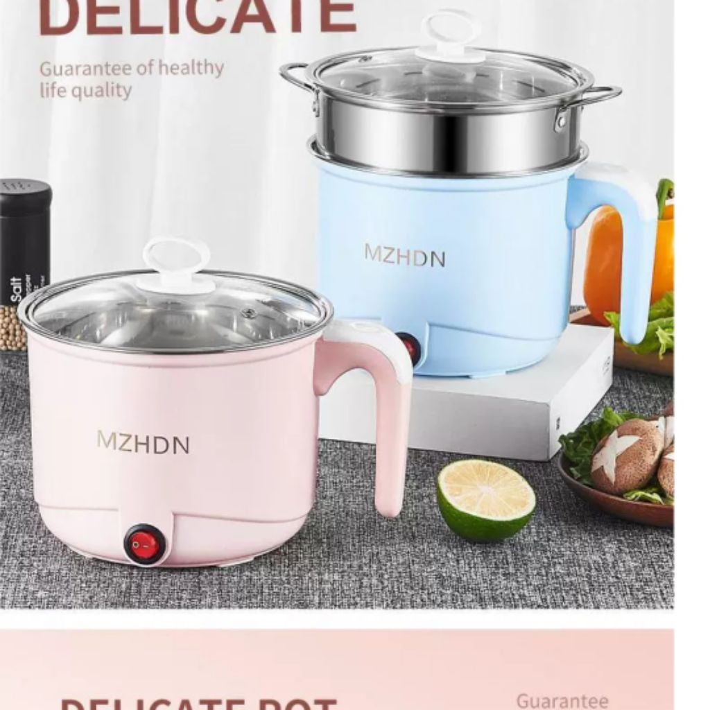 Electric mini cooker multifunction cooking pot Shopee Singapore