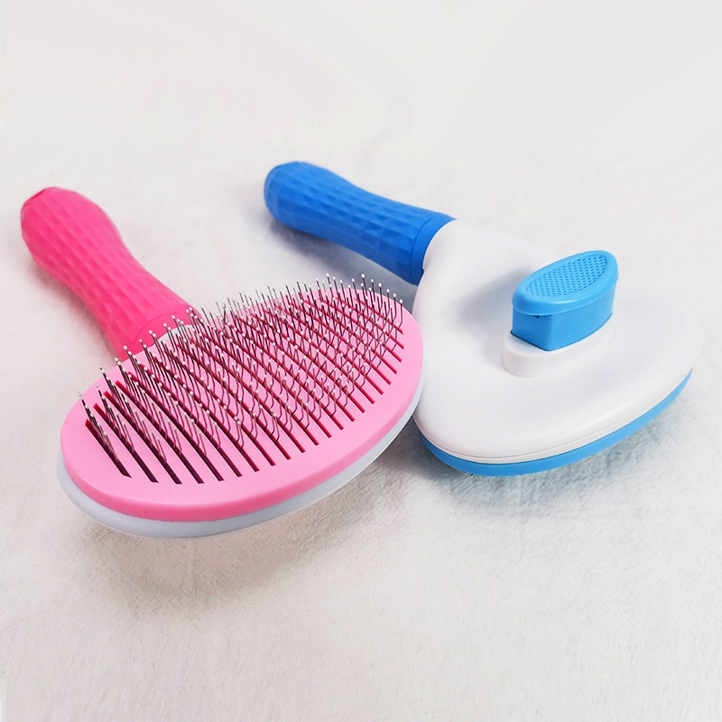 [SG STOCK] Pet Comb Brush/Massaging Automatic Shedding Combs/Pet