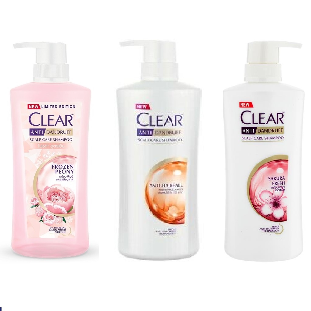 CLEAR Unisex Shampoo 480ml Shopee Singapore