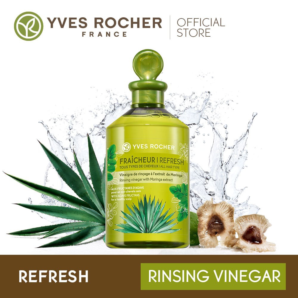 Yves Rocher Hair Rinsing Vinegar Detox 150ML Shopee Singapore