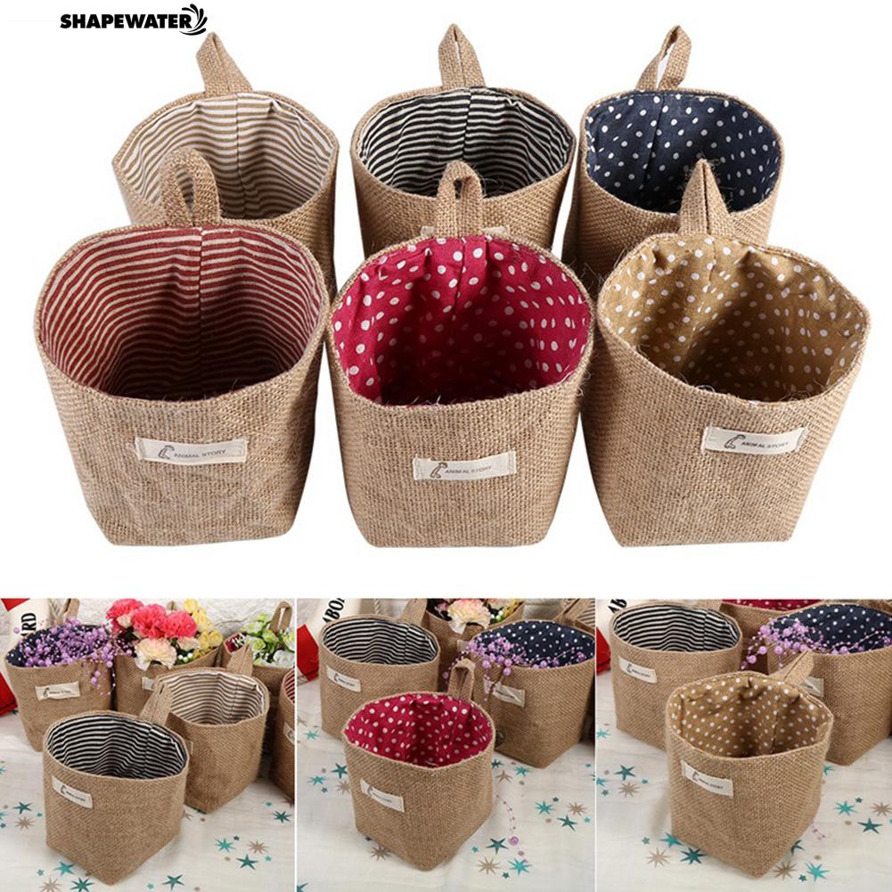 Mini Hanging Laundry Basket Home Cleaning Supplies Shopee Singapore