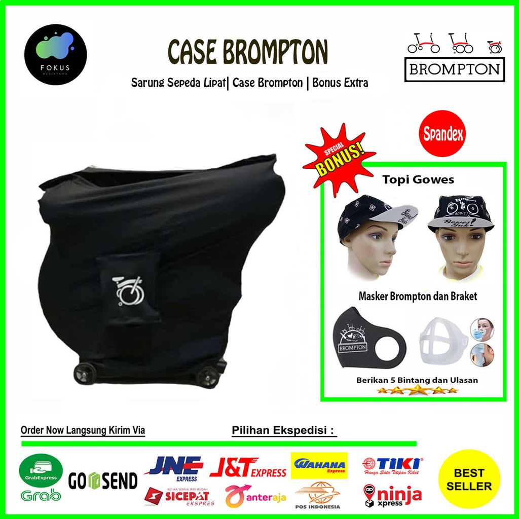 Brompton Case Cover Brompton Folding Bicycle Cover Original (spandex