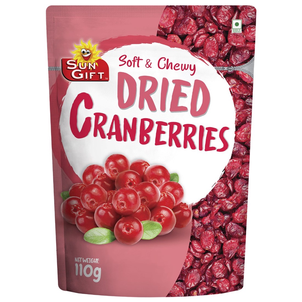 Tong Garden Sungift Dried Cranberries 110g (Bundle of 2) Shopee Singapore