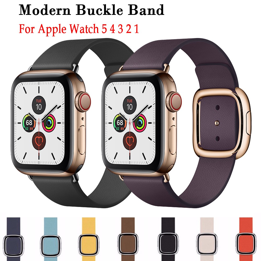 Modern Buckle Band For Apple Watch 6 SE 5 4 40mm 44mm