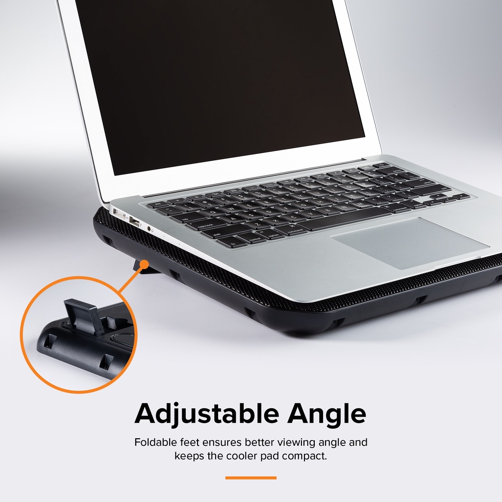 Tecgear Frost / Frost Mini Laptop Cooler, Notebook Stand, Adjustable