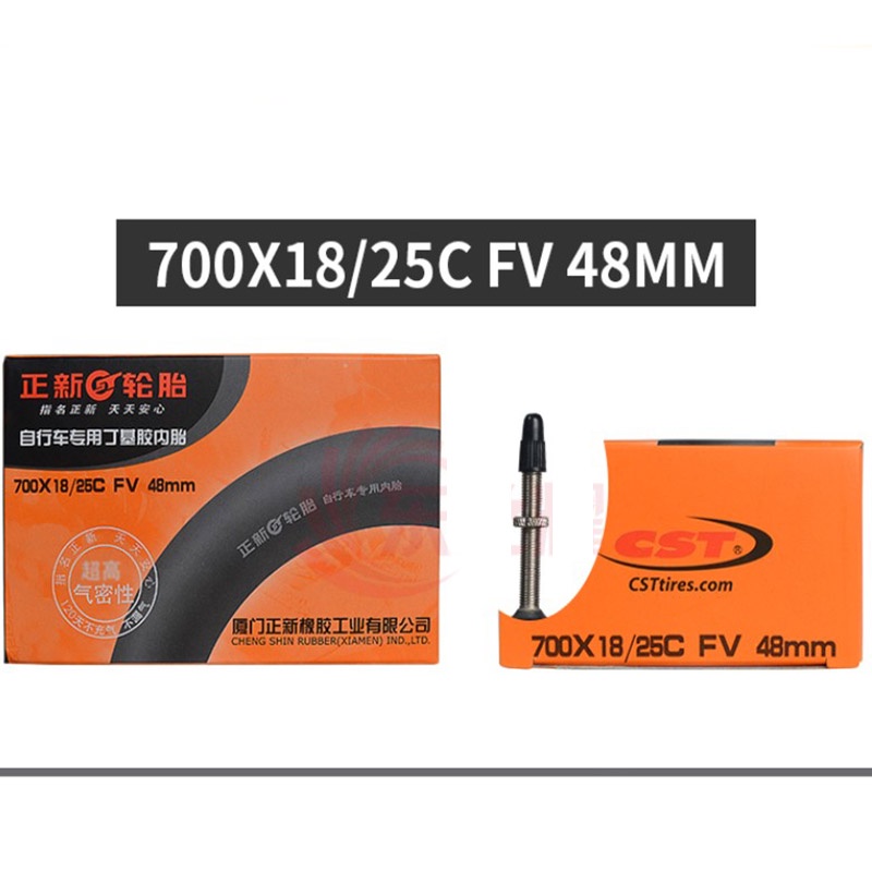 CST Bicycle Tire Tube Road Bike 700x18/25 FV 48mm Bicycle Parts