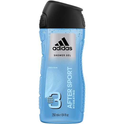 Adidas Sport Sensation After Sport 3in1 Body, Hair and Face Shower Gel