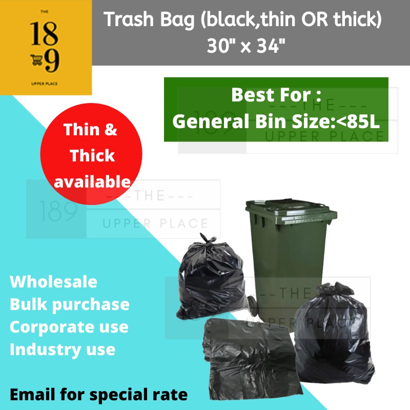 30x34in Disposable Bag / Trash Bags /Garbage Bags/Rubbish Bag/Waste Bag