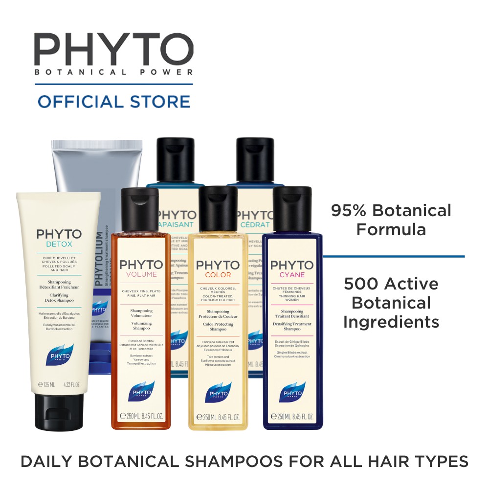 Phyto Botanical Shampoos Hair Loss, Oily, Dandruff, Sensitive Scalp