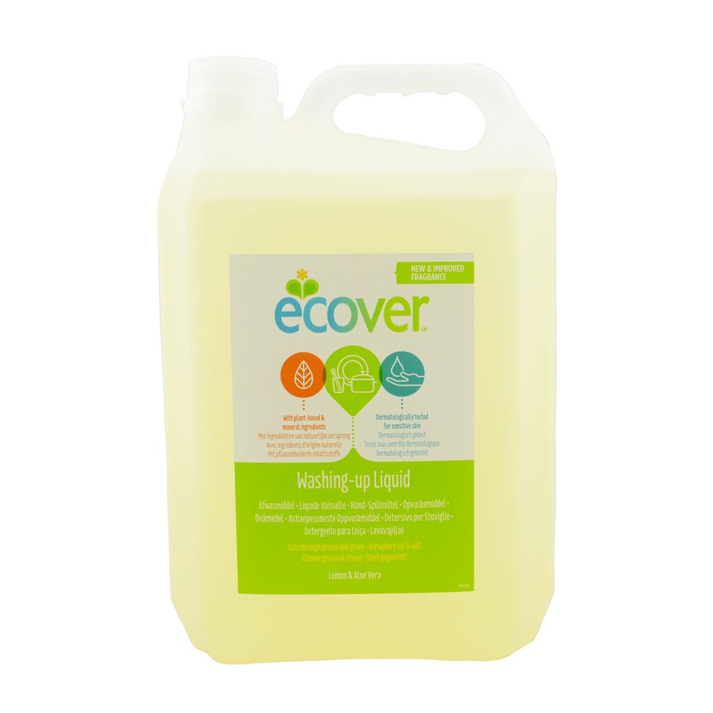 Ecover Washingup Liquid Refill Lemon & Aloe Vera 5L Shopee Singapore